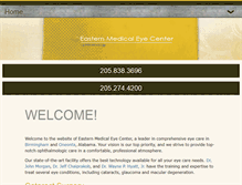 Tablet Screenshot of easternmedeye.com